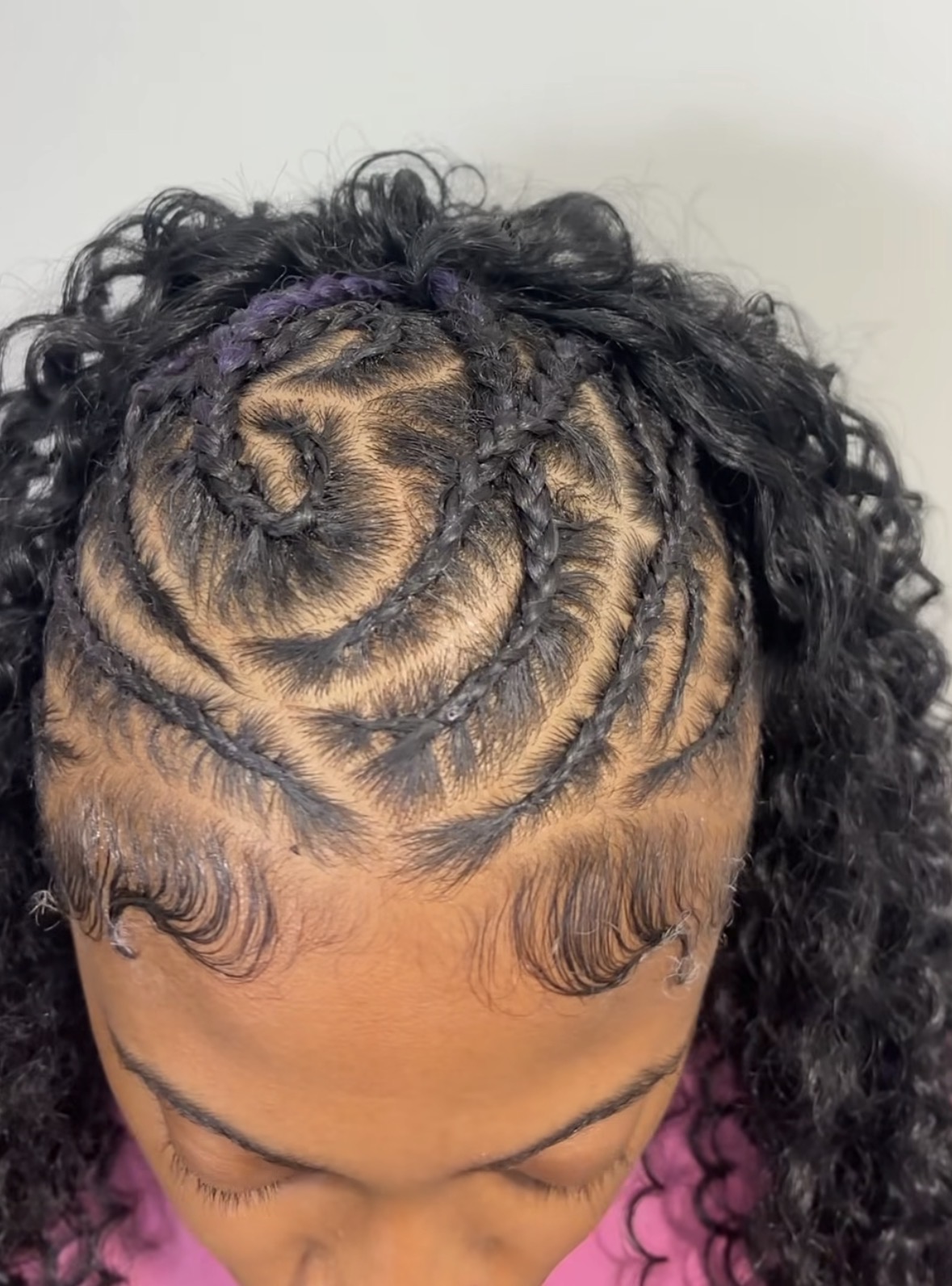 Cornrow Braids style 1