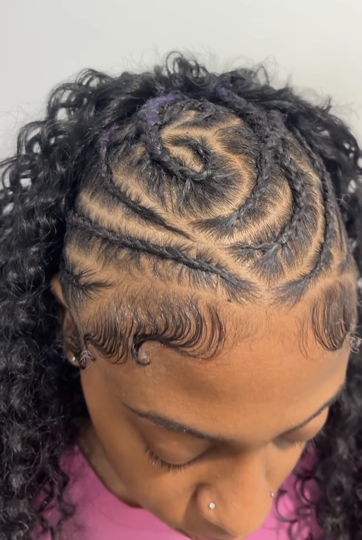 Cornrow Braids style 2